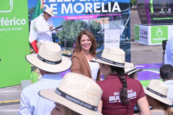Teleférico de Morelia, obra con sentido social que representa a la 4T: Fabiola Alanís