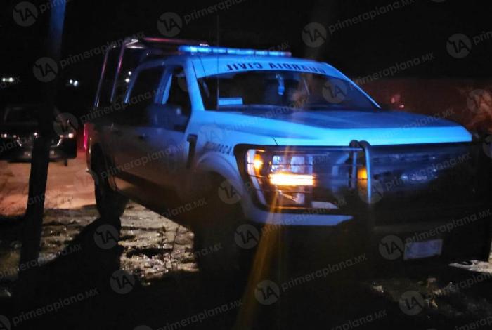 Tiran r3stos humanos en plaza principal de Copándaro