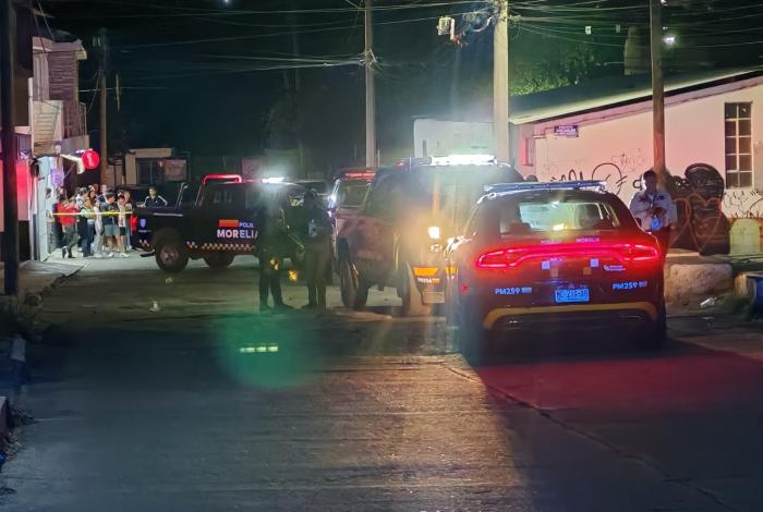 Tiroteo en la colonia moreliana Santiaguito Indeco deja dos muertos y un herido