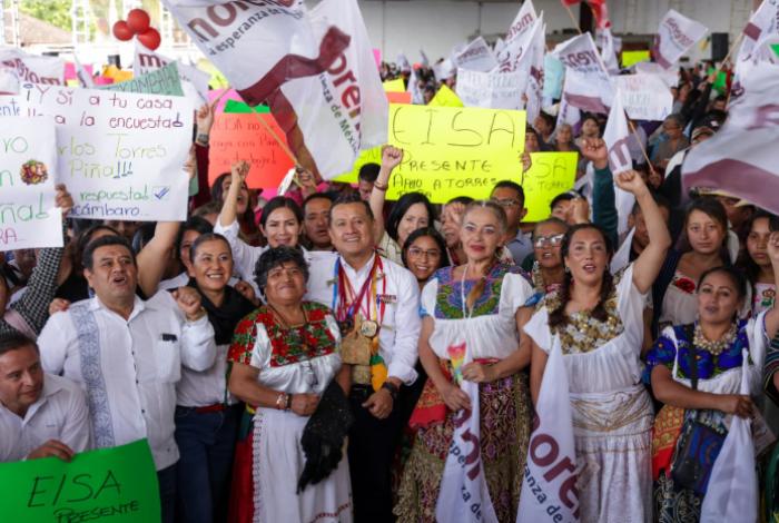 Torres Piña: defender la 4T es defender las raíces purépechas que le dan identidad a Michoacán