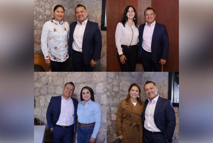 Torres Piña inicia ruta de unidad con encuentros con liderazgos de la 4T