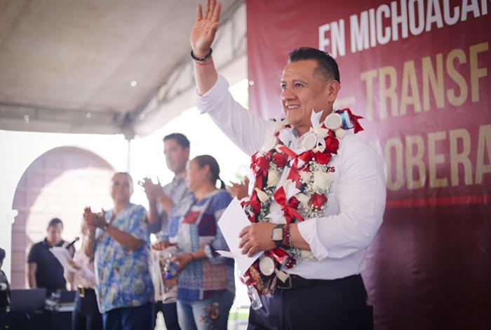 Torres Piña llama desde Tiripetío a construir la transformación escuchando a las comunidades