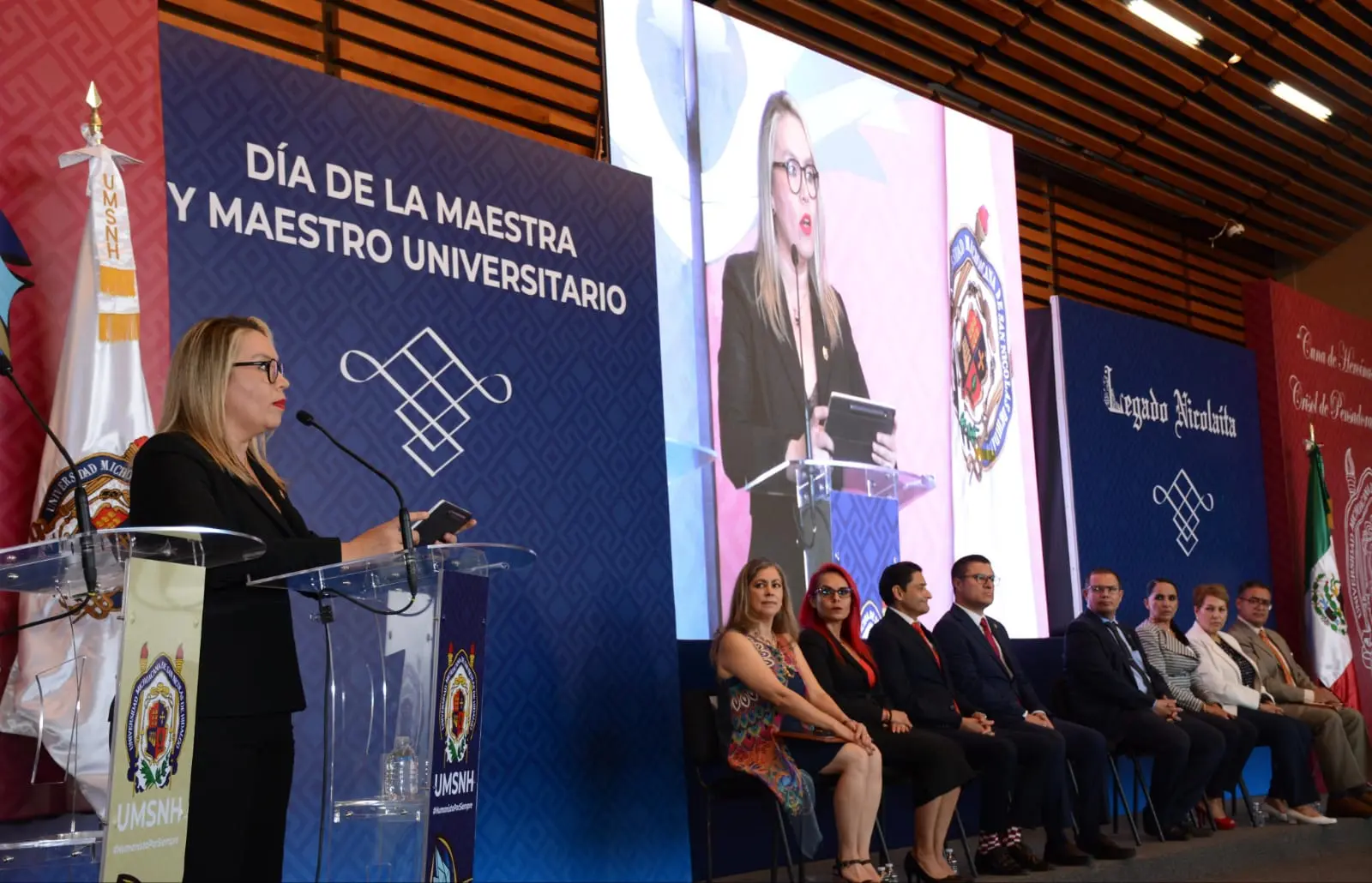 Trabajamos para seguir cumpliendo con las maestras y los maestros nicolaitas: Yarabí Ávila