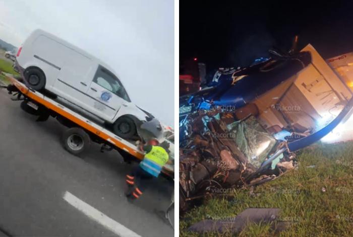 Tráiler cruza sin frenos la caseta de Zinapécuaro y choca a una Caddy; hay un herido