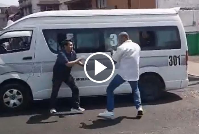 Transportistas que se agarren a golpes en la calle perderán la licencia