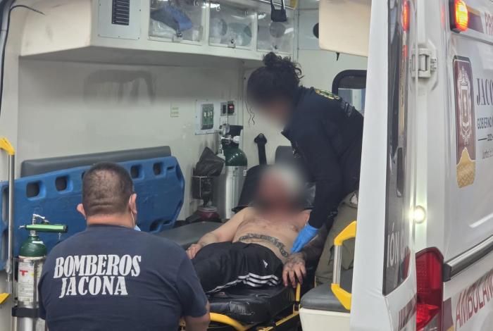 Tras ataque armado, sujeto sobrevive de milagro con solo un rozón de bala en la cabeza