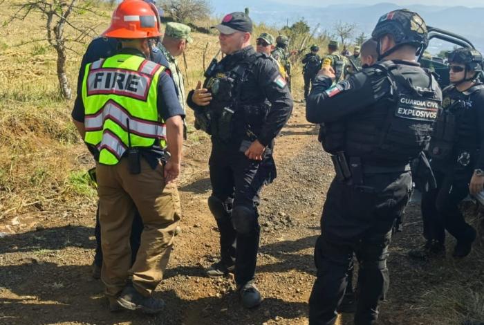 Tras explosión en Morelia, SSP destruye 8 kilos de pólvora pirotécnica en Morelia