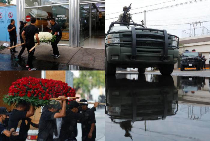 Tras ser velado en Guadalajara, el cuerpo del Mencho es trasladado a un cementerio de Zapopan
