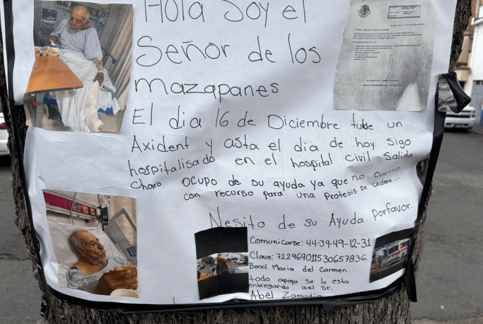 Tras una caída, quiere regresar al crucero el señor de los mazapanes