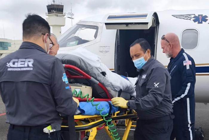 Trasladan a menor quem4do con residuos químicos, de Morelia a EU