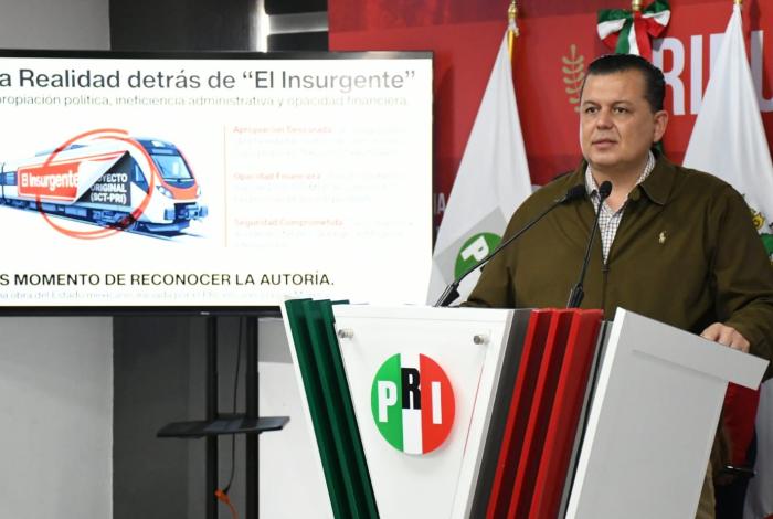 Tren Interurbano, proyecto priista saboteado 10 años por Morena: Memo Valencia