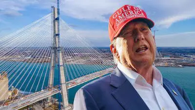 Trump condiciona apertura del puente Gordie Howe a nuevas negociaciones con Canadá