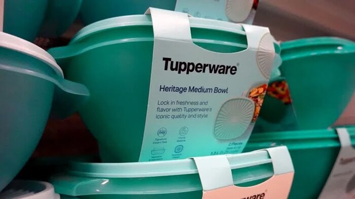  Tupperware podría declararse en quiebra esta semana