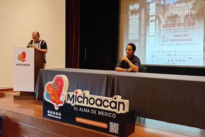 Turismo de romance será promovido en Michoacán con el evento Vows & Dreams: Sectur