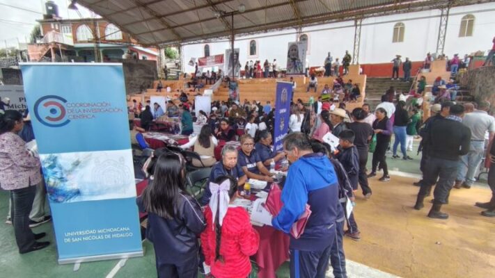 UMSNH continúa recorriendo los municipios michoacanos con las Ferias del Bienestar
