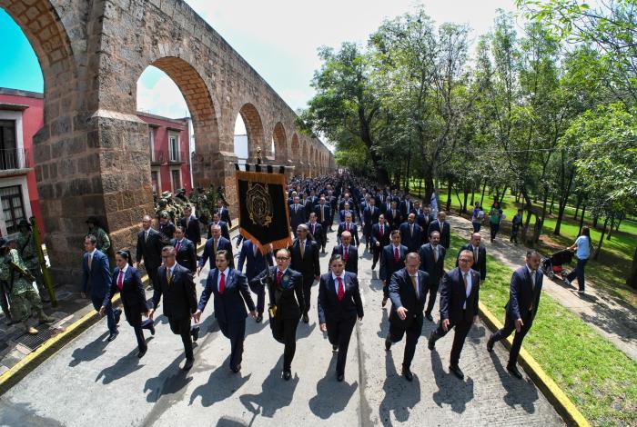 UMSNH honra a don José María Morelos y Pavón, referente del humanismo nicolaita