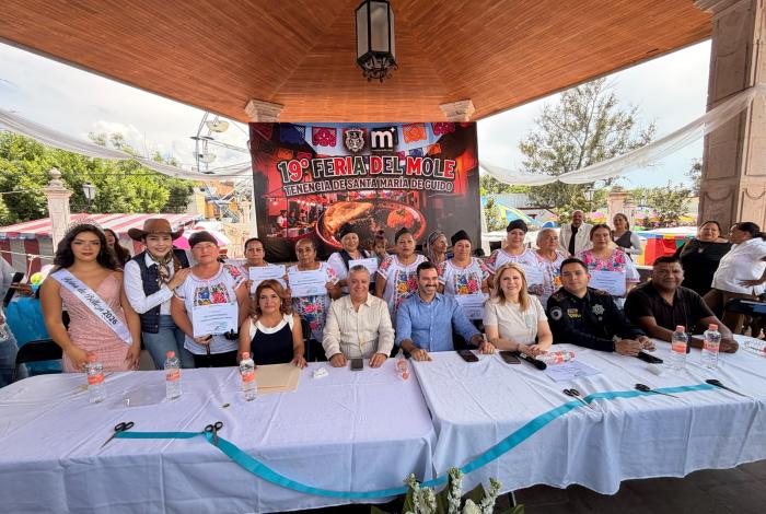 Un éxito, Feria del Mole de Santa María