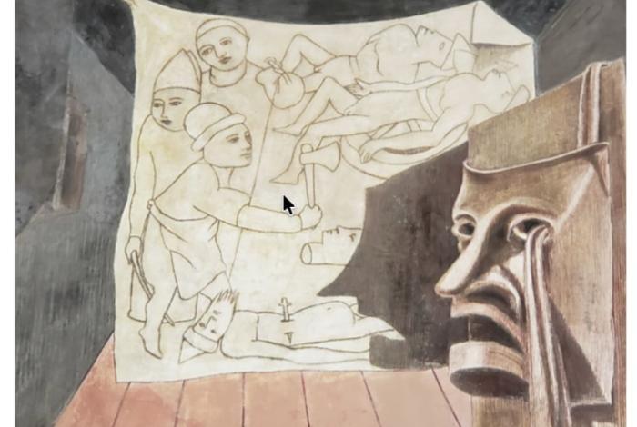 Un mural recuperado: El legado de Philip Guston en Morelia