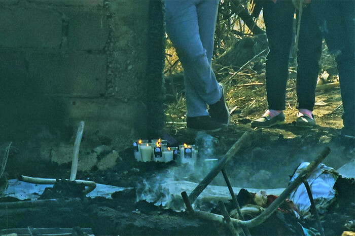 Una flor blanca para abuelita y sus 6 nietos que murieron tras incendio en humilde casa de Morelia, convoca funeraria