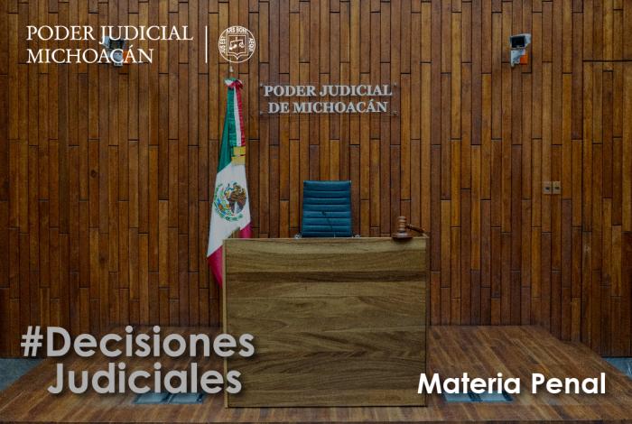 Una pena de 20 años y pago de reparación del daño por más de 870,000 pesos, la sentencia emitida por un juez de Uruapan por homicidio 