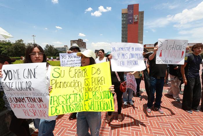UNAM llega al 77 % de aspirantes registrados para examen presencial que inicia mañana