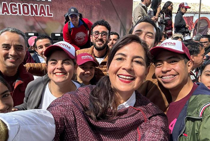 Unidad, clave para Michoacán: Gaby Molina