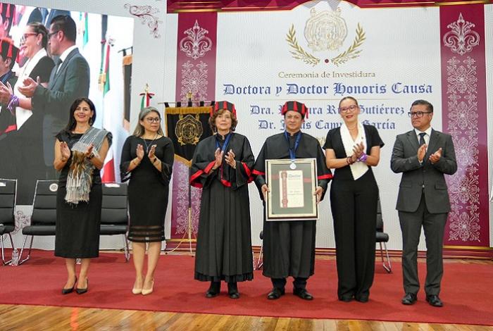 Universidad Michoacana otorga Doctorado Honoris Causa a Rosaura Ruiz, titular de Secihti