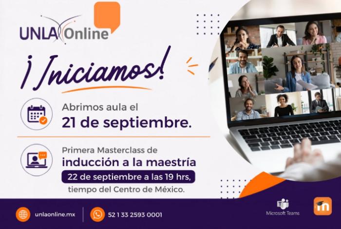 UNLA Online está por iniciar con sus nuevos posgrados en línea