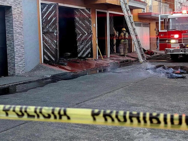 Uruapan: Se incendió vivienda en colonia Arroyo del Páramo