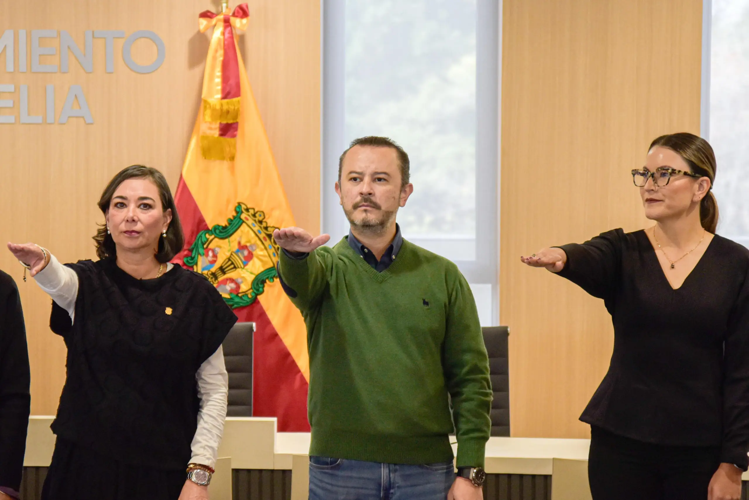 Vallejo Mora toma protesta del Sistema Municipal contra la Violencia