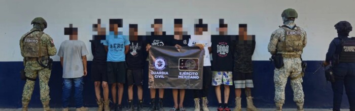 Van 14 extranjeros detenidos por delinquir en filas del crimen organizado