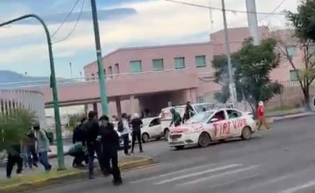 Vandalismo normalista contra negocios morelianos