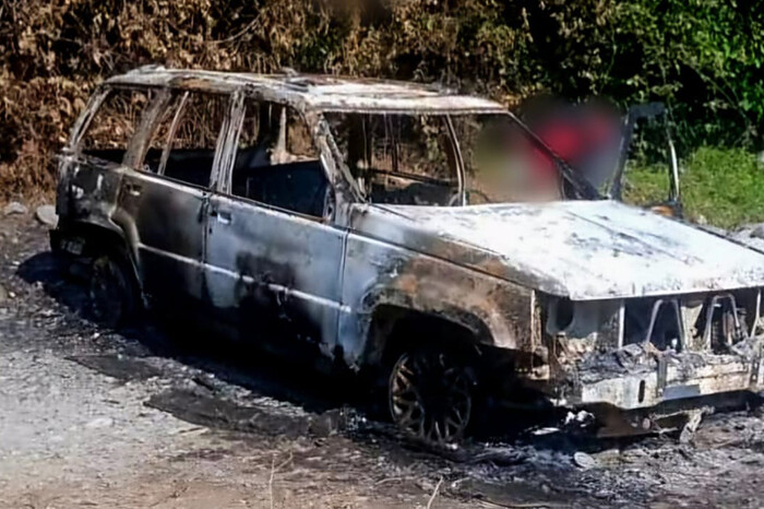 Vecino del Otate es hallado calcinado junto con su camioneta en brecha de Aquila