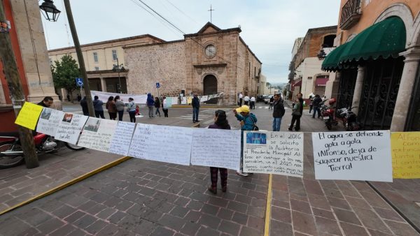 Vecinos de Santa María reclaman restitución de junta local de agua
