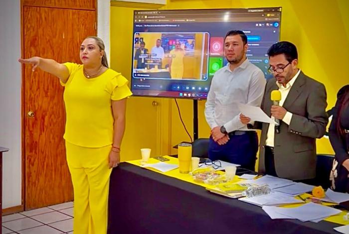 Verónica García Reyes asume la presidencia interina del PRD Michoacán