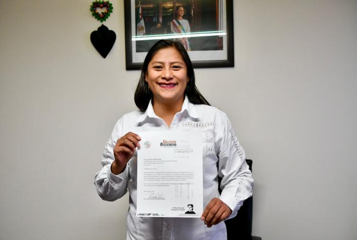 #Video | Celeste Ascencio solicita licencia al Senado y reafirma su compromiso con la transformación de Michoacán