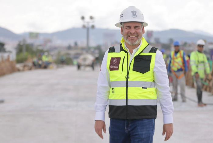 #Video | Este mes se abre circulación en puente sur del distribuidor vial Eréndira: Bedolla