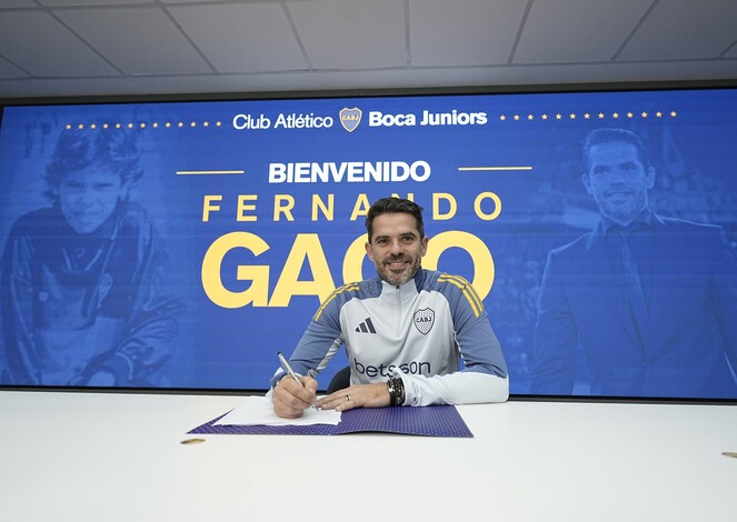 #Video | Fernando Gago es presentado como entrenador de Boca Juniors