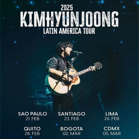  #Video | Kim Hyun Joong confirma su regreso a Latinoamérica en 2025 con una gira imperdible