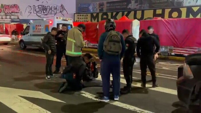  #Video | Mujer es atropellada por patrulla de la SSC al cruzar la calle