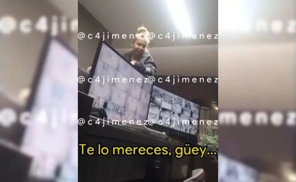#Video: Nueva Lady Racista, peruana escupe a guardias de seguridad en la Ciudad de México