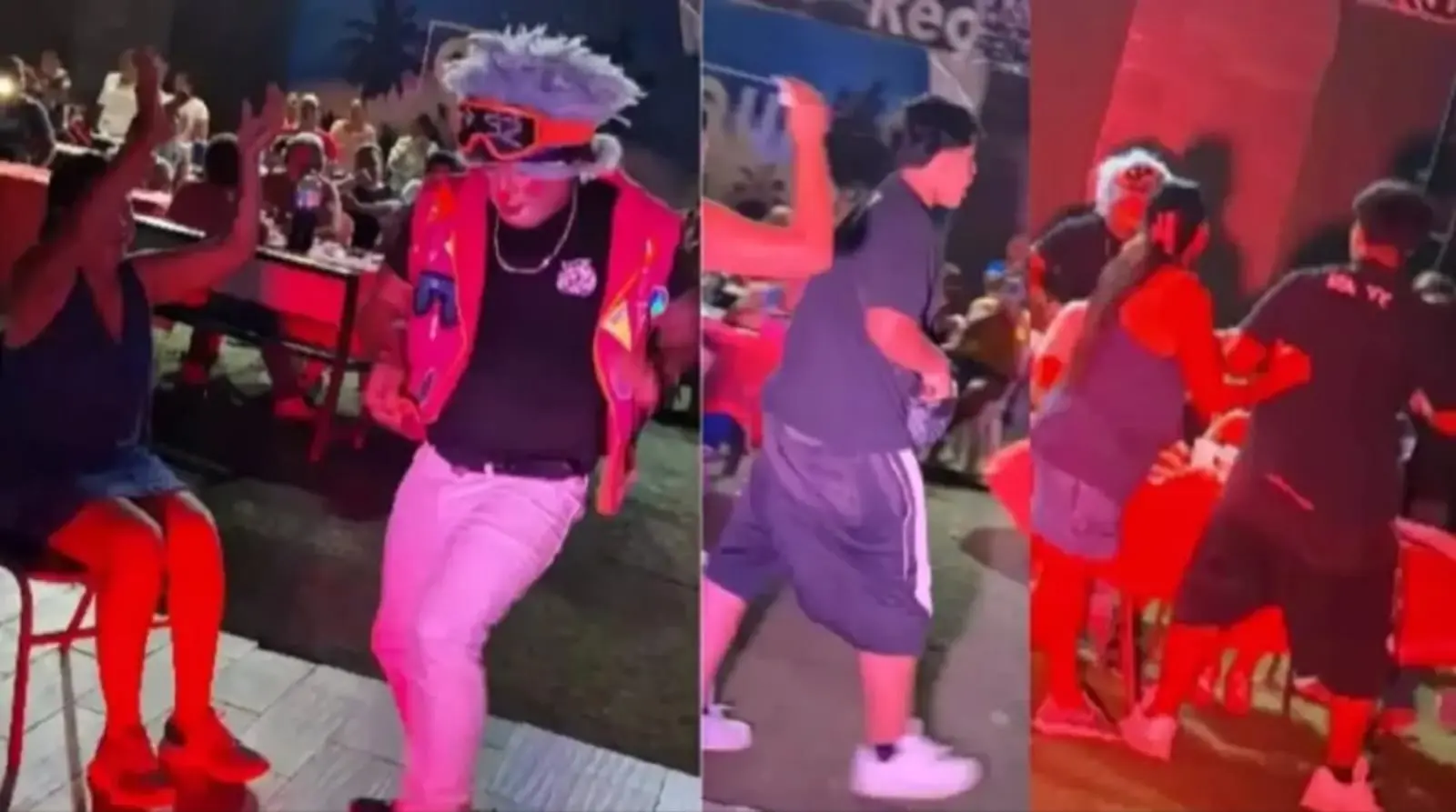 #Video: Payaso es amenazado con una arma tras bromear con una mujer