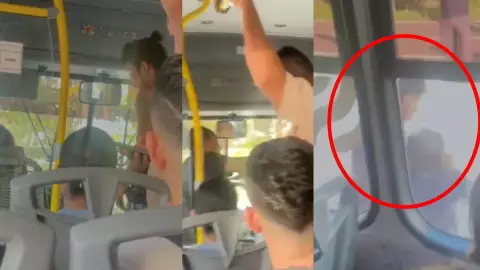 #Video: Se agarran a golpes entre chofer y pasajero