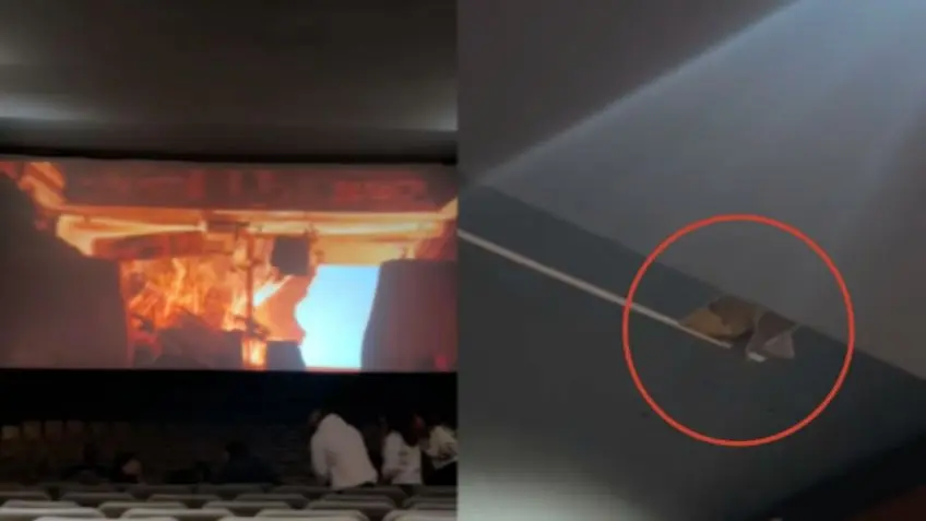 #Video: Se cae techo de cine durante función de “Destino Final 6” una mujer resultó herida