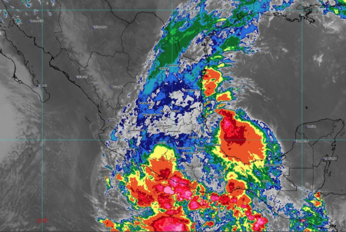 #Video | Se forma la depresión tropical Dos-E en el Pacífico; ocasiona lluvias muy fuertes e intensas en Michoacán y Guerrero