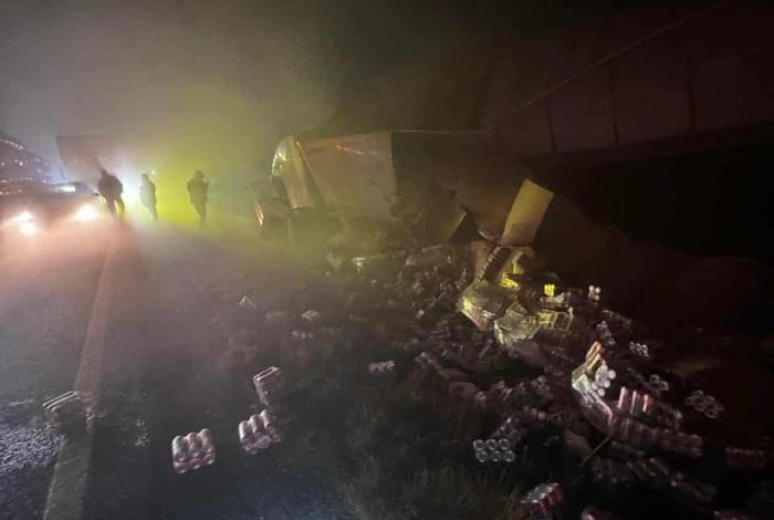 Video | Se registra carambola vehicular en la México-Guadalajara
