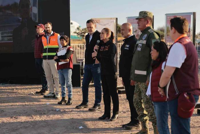 #Video | “Vamos a cumplir”: Presidenta Claudia Sheinbaum supervisa avance del 8% en la construcción del tren México-Querétaro; beneficiará a 10 millones de pasajeros al año