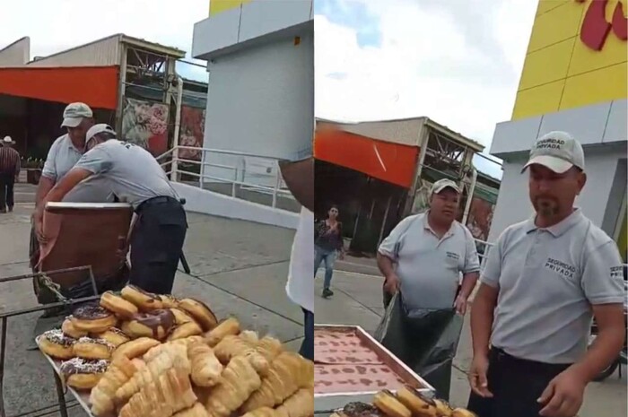  #Videos | Vigilantes de Plaza 500 en Uruapan agreden a panadero de la tercera edad