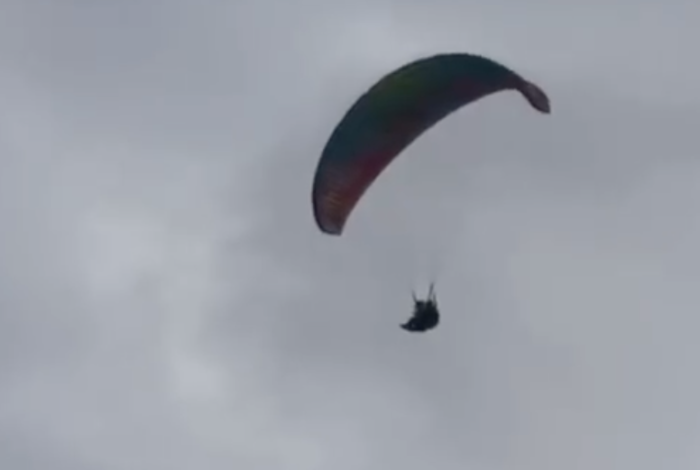 Volar en parapente sobre La Escalera, vistas impresionantes de Pico Azul