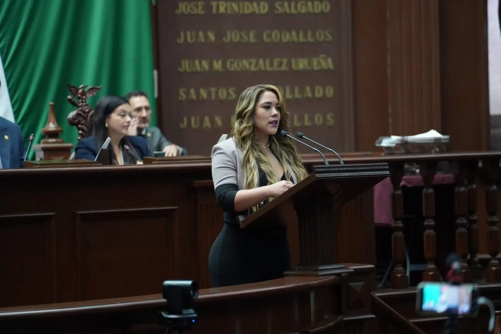 Xóchitl Ruíz llama a dignificar salarios y condiciones laborales de las fuerzas de seguridad